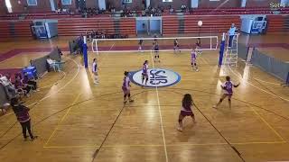 20231119 Sant Adrià Lila  CV Mataró B 4a Div Sènior Fem [upl. by Oidiple721]