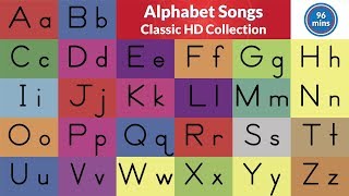 Alphabet Songs  ABC Song Collection  Teach the Letters and Sounds [upl. by Cazzie]