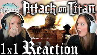 WHAT Is This Show  ATTACK ON TITAN  Reaction 1X1 [upl. by Nicolella]