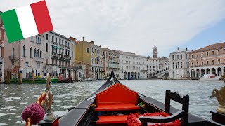 Gondola ride  Venice  Italy [upl. by Assirialc521]