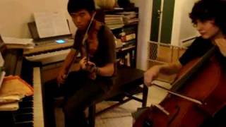 Super Mario Bros 1 Overworld Theme violin amp cello cover [upl. by Kcirneh]