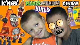 Plants vs Zombies Knex Motorized CONE MECH Timelapse Build amp Review w Chase Mike amp Dad [upl. by Ahterahs407]