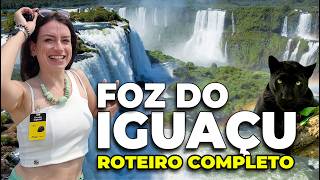 FOZ DO IGUAÇU 2024 MELHORES ATRAÇÕES em 4 DIAS Roteiro completo diferente  Paraguai e Argentina [upl. by Thurston]