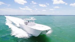 2023 Invincible 40 Catamaran  Full Walkthrough at Plantation Boat Mart [upl. by Corbin]