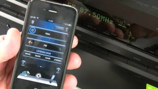 ONKYO NEW RECEIVER TXNR626 Using an iPhone or iPad [upl. by Naji641]