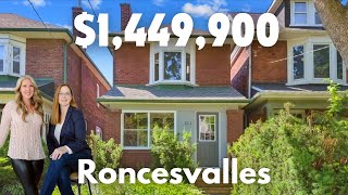 Step Inside This CHARMING 1449900 Roncesvalles Home [upl. by Peony182]