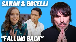 PRO SINGERS first REACTION to SANAH amp MATTEO BOCELLI  FALLING BACK [upl. by Yehudi]