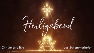 Christmette an Hl Abend  Hl Messe live  um 22 Uhr [upl. by Adrienne]