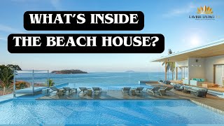 Inside a Stunning Luxurious Beach House  Dreamy Beach House Tour  Lavish Living TV [upl. by Eaj]