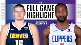 Denver Nuggets at LA Clippers  Full Game Highlights [upl. by Eardnaed]