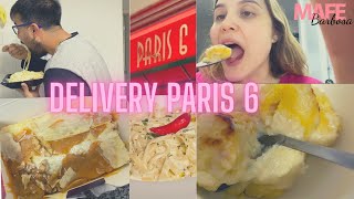 VLOG PEDIMOS DELIVERY DO PARIS 6 E EXPERIMENTAMOS O GNOCCHI DA MARINA RUY BARBOSA  Maafeebarbosa [upl. by Ajad]