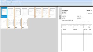 Plugins i Readsoft Invoices samt demonstration af Split amp Merge [upl. by Omer]