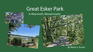 Great Esker Park in Weymouth Massachusetts [upl. by Aisatsana]