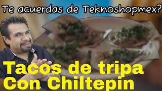 tacos de tripa en Xicotepec Puebla Te acuerdas de Teknoshopmex Conoce Mexico video clásico [upl. by Shina]