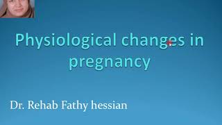 physiological changes during pregnancy [upl. by Lena874]