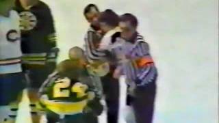 Terry OReilly BOS vs Chris Nilan MTL [upl. by Ttik]