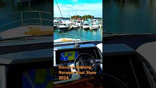 boatshow norwalkboatshow Fairline yacht luxury marina Discover Boating Norwalk Boat Show [upl. by Alwin]