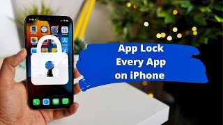 Free App Lock for any iPhone  How to lock apps on iPhone [upl. by Samy]