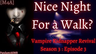 ASMR Vampire Kidnapper Takes You In a Dark Street Vampire Feeding Upclose Breathy Whispers [upl. by Emeline]