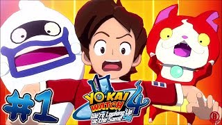 Yokai Watch 4 PS4 PRO Gameplay Walkthrough Part 1  Chapter 1 The Haunted 1080p 60fps [upl. by Gaeta814]