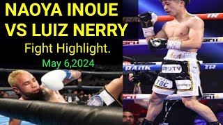 Naoya Inoue vs Luiz Nery Fight Highlight [upl. by Aivart]