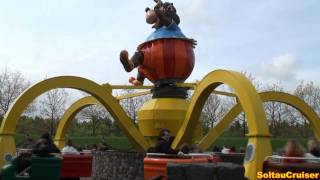 Riesenkrake Offride im HeidePark Soltau Resort full HD [upl. by Yroc]