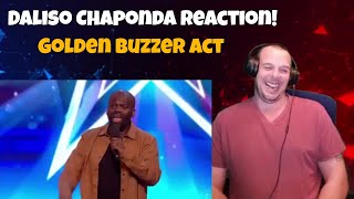 Daz Reacts To HILARIOUS Comedian Daliso Chaponda  Britains Got Talent [upl. by Schwartz]