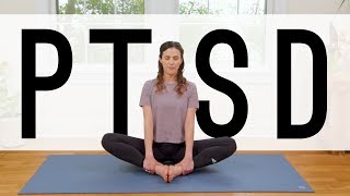 Yoga For Post Traumatic Stress  45Minute Yoga for PTSD [upl. by Adnek151]