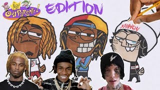 DRAW RAPPERS AS CARTOONS YNW MELLY PLAYBOI CARTI LIL XAN S1  Ep7 [upl. by O'Gowan769]