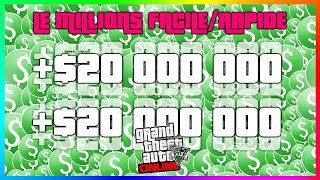 GLITCH COMMENT GAGNER ARGENT FACILE SOLO ASTUCE 2024  GTA 5 ONLINE [upl. by Diamond430]