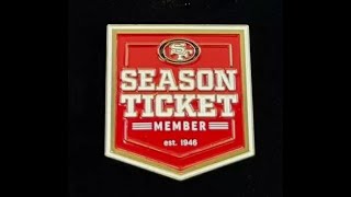 49er Annual Season Ticket Member Gift [upl. by Cyn520]