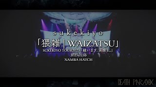 sukekiyo 「猥雑  Waizatsu」LIVE HD EspEng Sub [upl. by Braswell611]