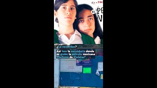 ¡Se ve casi igual A 21 años del estreno de Perfume de violetas así luce su emblemática secundaria [upl. by Sarson]