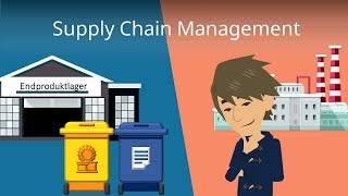 Supply Chain Management Beispiel  einfach erklärt deutsch [upl. by Berey]