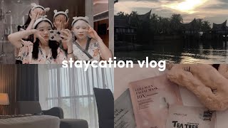 Staycation Vlog  Indonesia 🇮🇩 [upl. by Arocat419]