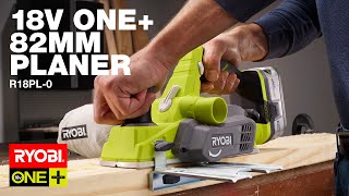 RYOBI Tool Talk 18V ONE 82mm Planer R18PL0 reviewed by Barry Du Bois [upl. by Elrahc95]