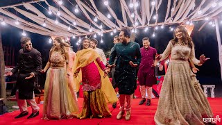 Jovan amp Nirjonas Sangeet Night on quotLutt Putt Gayaquot  Jovan Wedding  ছায়াছবি  Chayachobi [upl. by Cai509]