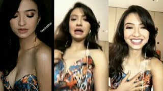 RALINE SHAH GAK SADAR DADANYA HAMPIR KELIATANCEPAT LANGSUNG DI TUTUPNYA [upl. by Orabelle]