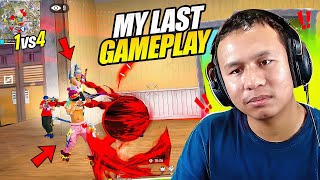 My Last Free Fire Gameplay 😊 of 2023  Tonde Gamer [upl. by Anthony]