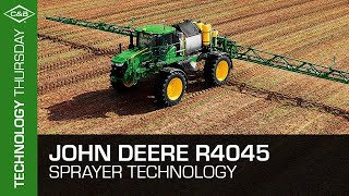 Technology Thursday  John Deere R4045 Sprayer Technology [upl. by Hilleary]