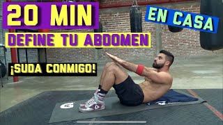 Rutina Intensa para Marcar Abdomen  Abdominales 20 Minutos En Casa [upl. by Annaiv]