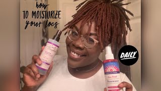 How to moisturize you locs  Daily [upl. by Indira]