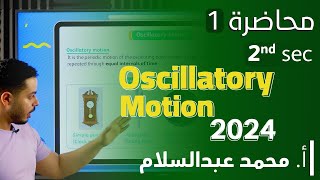 Oscillatory Motion Lecture  Secondary 2  Term 1  2024 [upl. by Ysle878]