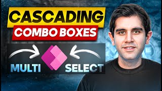 Multi Select CASCADING Combo Boxes in Power Apps  StepbyStep Tutorial [upl. by Palmore920]