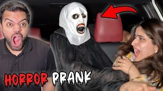 Scary Horror Prank With Aroob 😱  Yeh Video Akele Mat Dekhna 🙏🏼👻 [upl. by Reo]