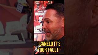 De La Hoya UNLEASHES on Canelo Alvarez  “Your are the PROBLEM” [upl. by Atnauqahs]