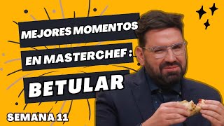 LOS MEJORES MOMENTOS DE DAMIÁN BETULAR EN MASTERCHEFARGENTINA 2023 Telefe  SEMANA 11 [upl. by Mirisola]