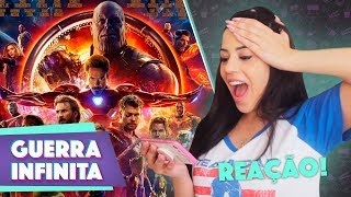 REACT NOVO TRAILER VINGADORES GUERRA INFINITA  Vic View [upl. by Ferullo]