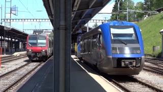 SBB and SNCF railcar [upl. by Kaspar]