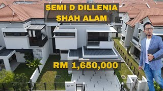 Exclusive Semi D in Bukit Bandaraya Shah Alam  Brand New  Low Density Living  Saiful 01160993708 [upl. by Ybrek862]